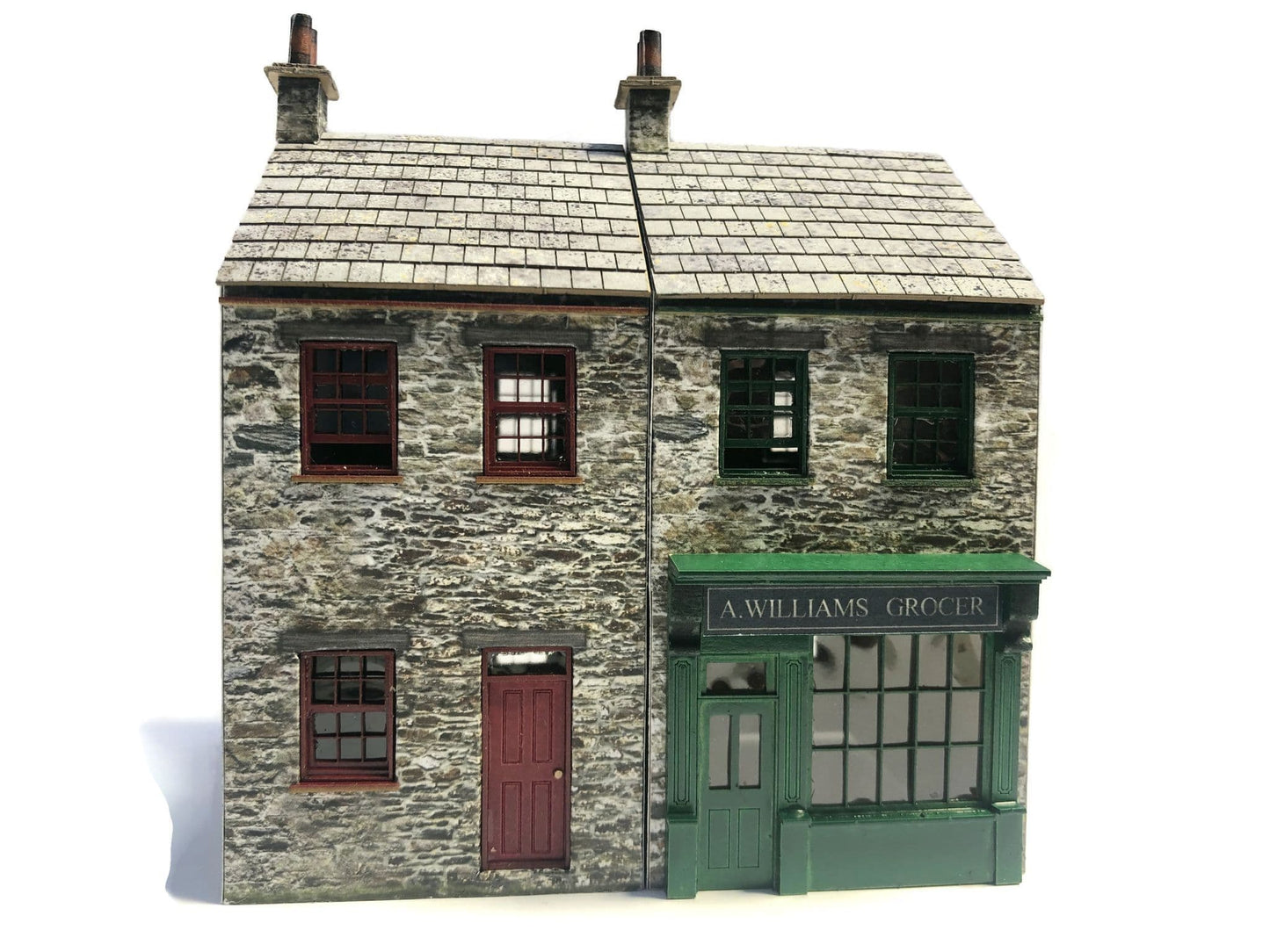 Scale Model Scenery KX067 Terraced House / Cottage OO/HO Gauge