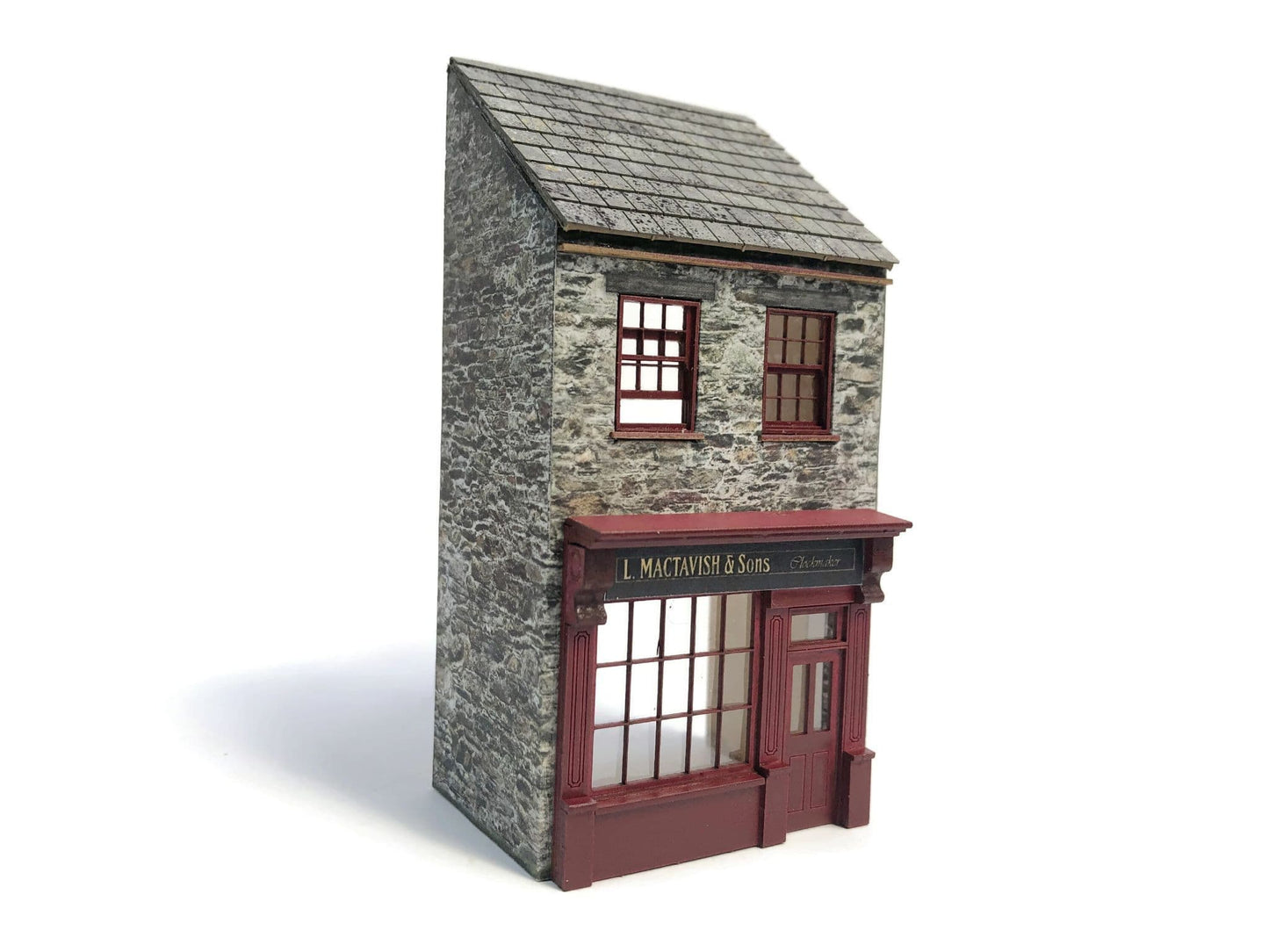 Scale Model Scenery KX069 Low-Relief Period Shop OO/HO Gauge