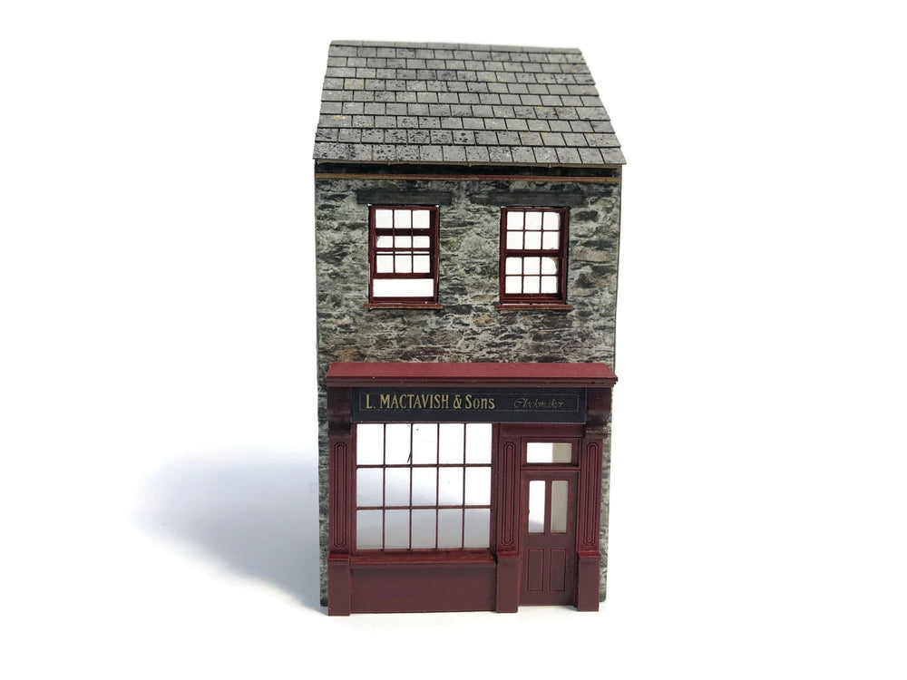 Scale Model Scenery KX069 Low-Relief Period Shop OO/HO Gauge