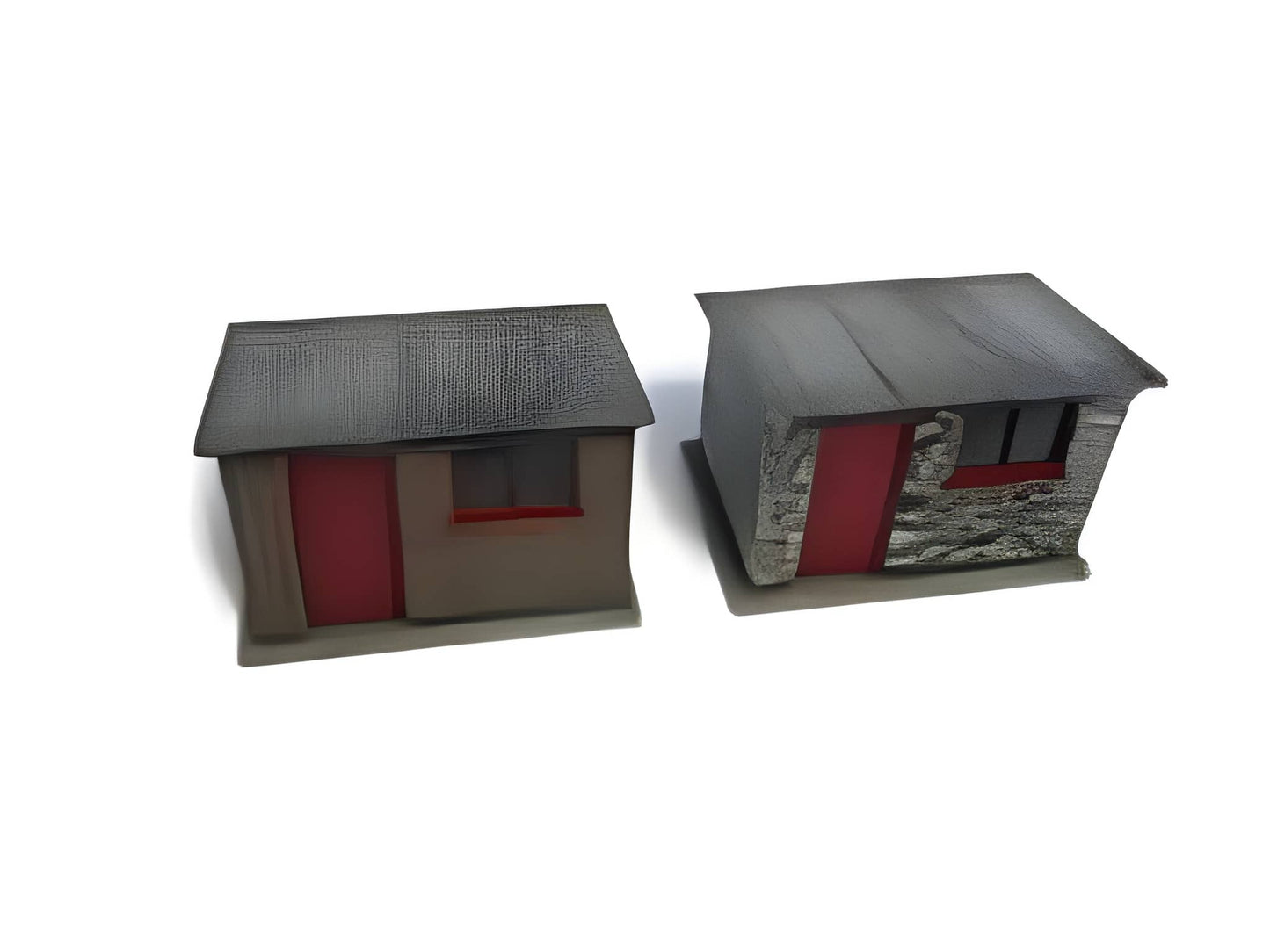 Scale Model Scenery KX071 Lineside Huts OO/HO Gauge