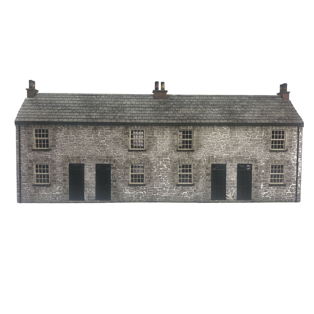 Scale Model Scenery KX080 Terraced Cottages OO/HO Gauge