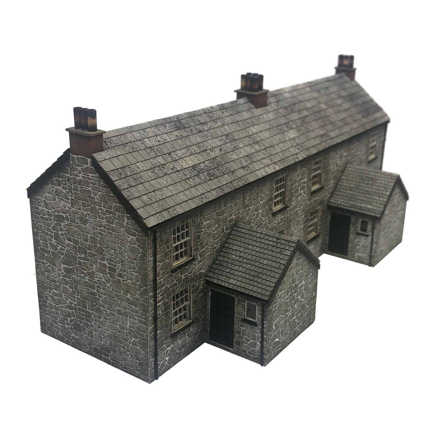 Scale Model Scenery KX080 Terraced Cottages OO/HO Gauge