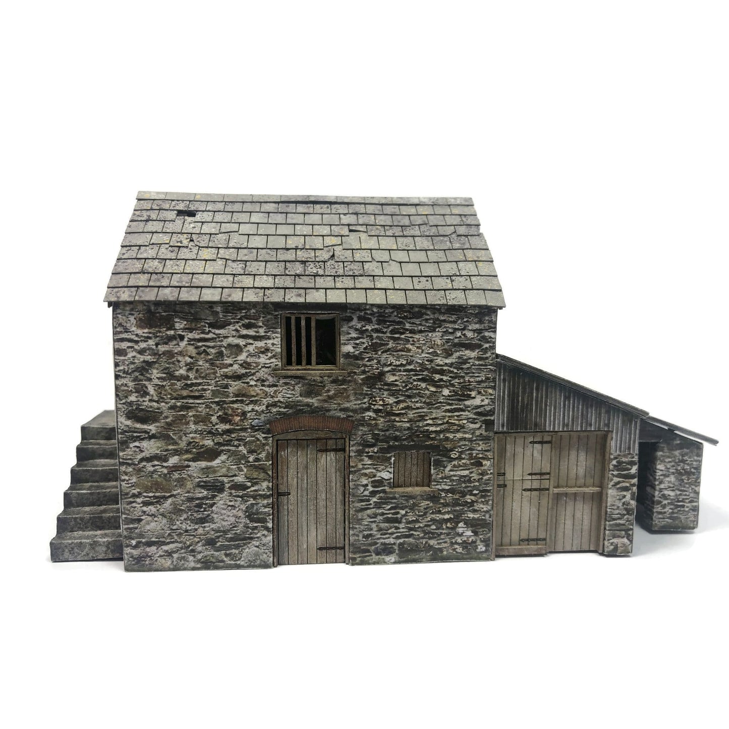 Scale Model Scenery KX084 Polsue Barn OO/HO Gauge