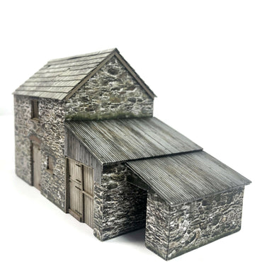 Scale Model Scenery KX084 Polsue Barn OO/HO Gauge