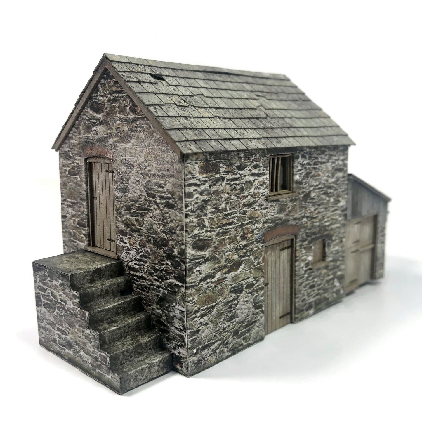 Scale Model Scenery KX084 Polsue Barn OO/HO Gauge