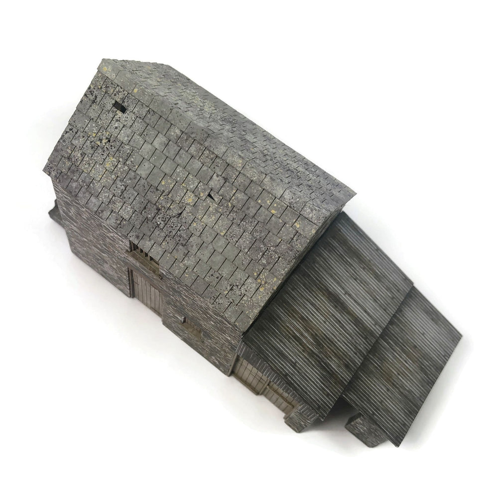 Scale Model Scenery KX084 Polsue Barn OO/HO Gauge