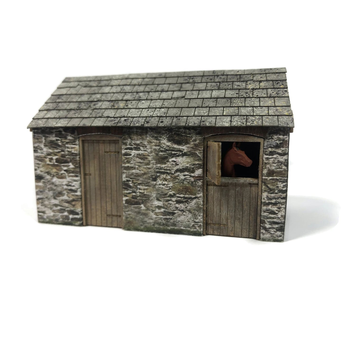 Scale Model Scenery KX085 Stables/Stores OO/HO Gauge