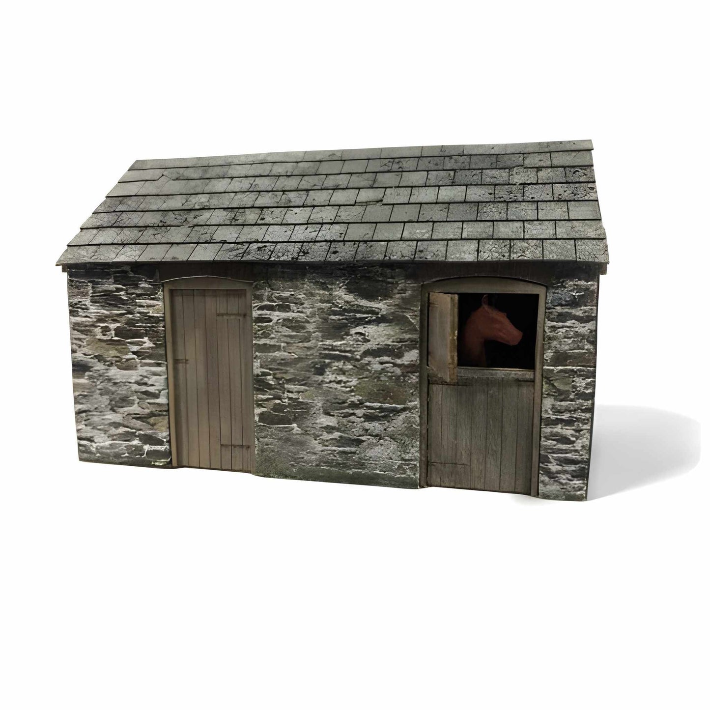 Scale Model Scenery KX085 Stables/Stores OO/HO Gauge
