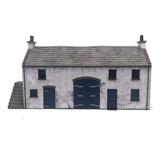 Scale Model Scenery KX087 Coach House & Stables OO/HO Gauge