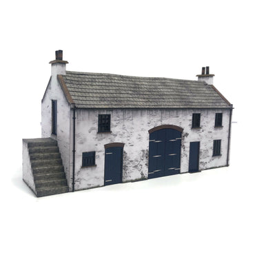 Scale Model Scenery KX087 Coach House & Stables OO/HO Gauge