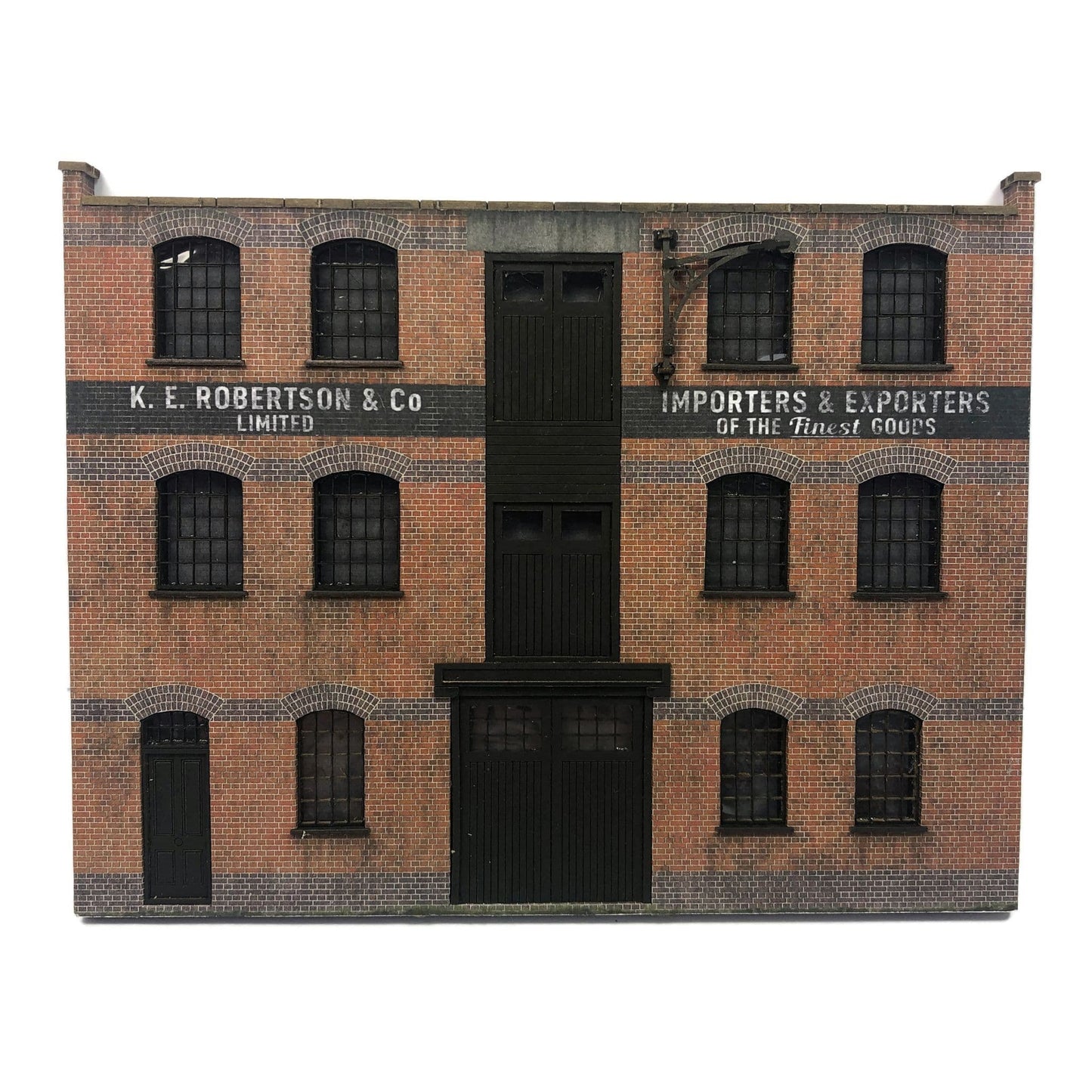 Scale Model Scenery KX091 Ultra-Low Relief Warehouse OO/HO Gauge
