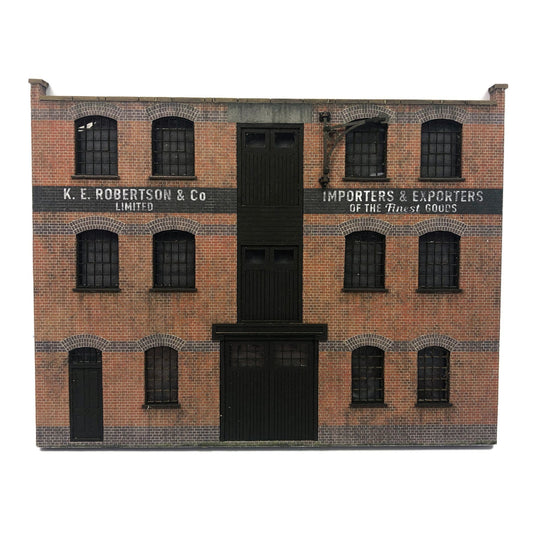 Scale Model Scenery KX091 Ultra-Low Relief Warehouse OO/HO Gauge