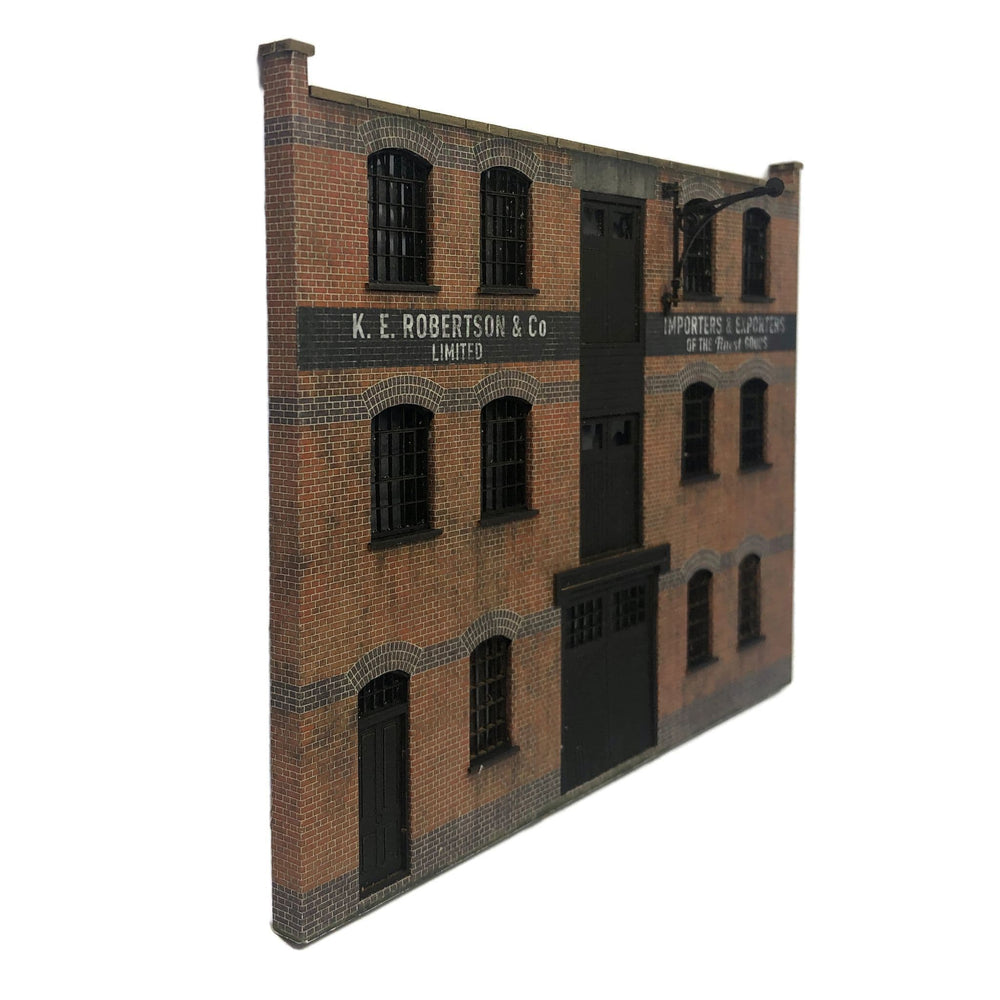 Scale Model Scenery KX091 Ultra-Low Relief Warehouse OO/HO Gauge