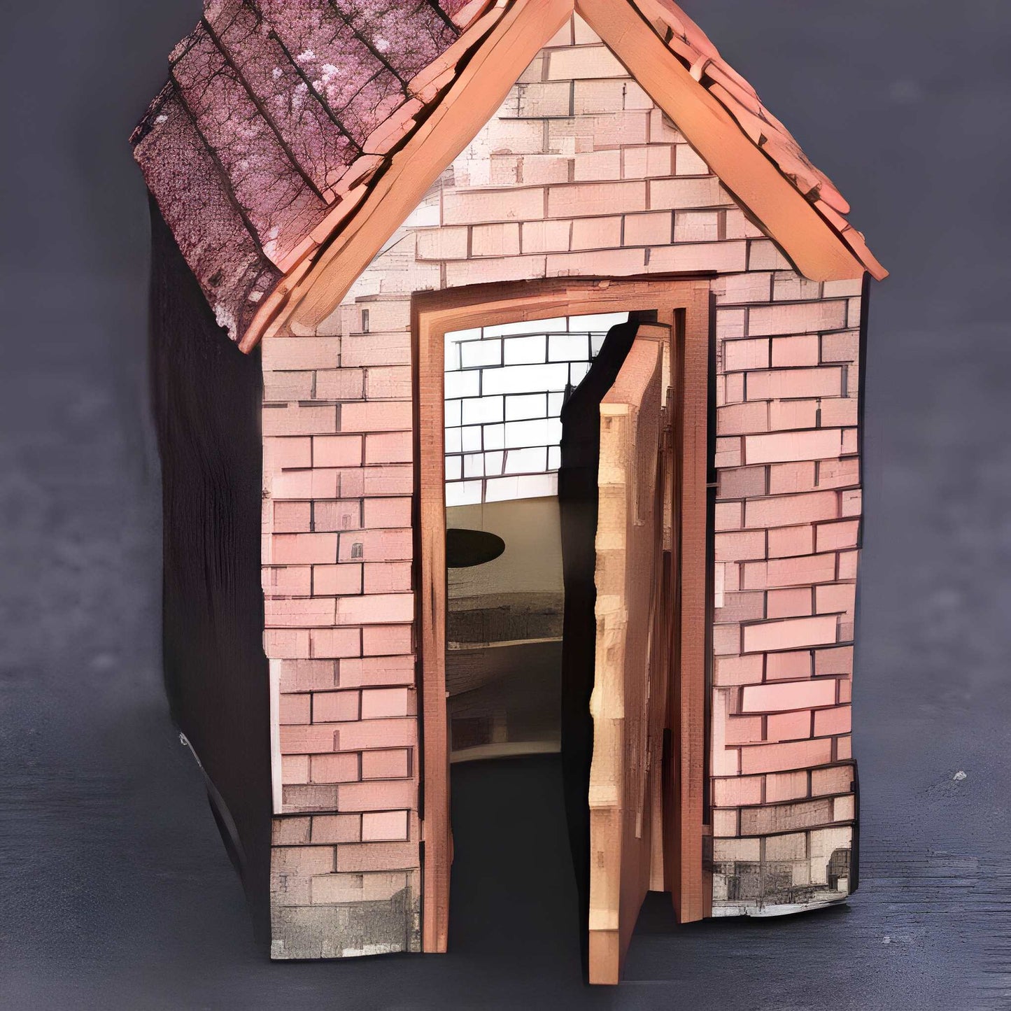 Scale Model Scenery KX096 Privy/Outhouse OO/HO Gauge