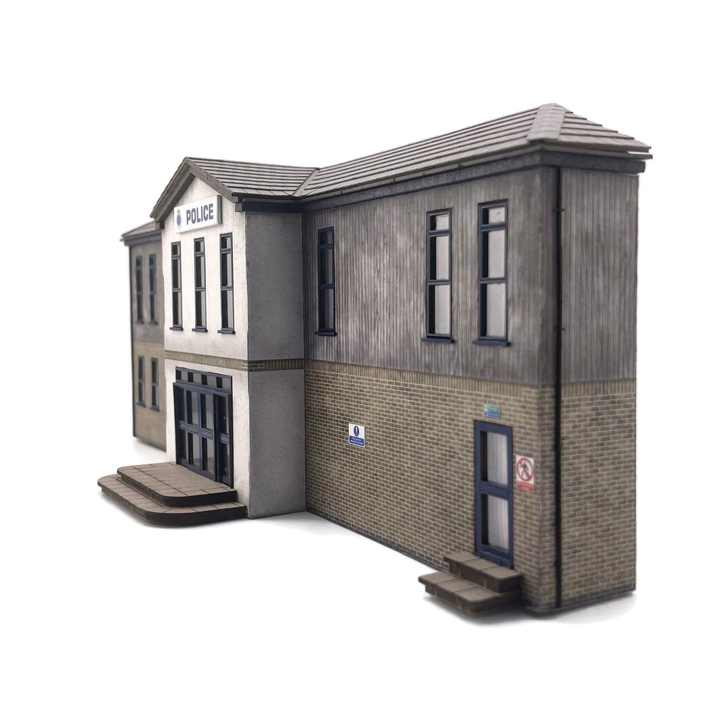 Scale Model Scenery KX109 Low Relief Police Station OO/HO Gauge