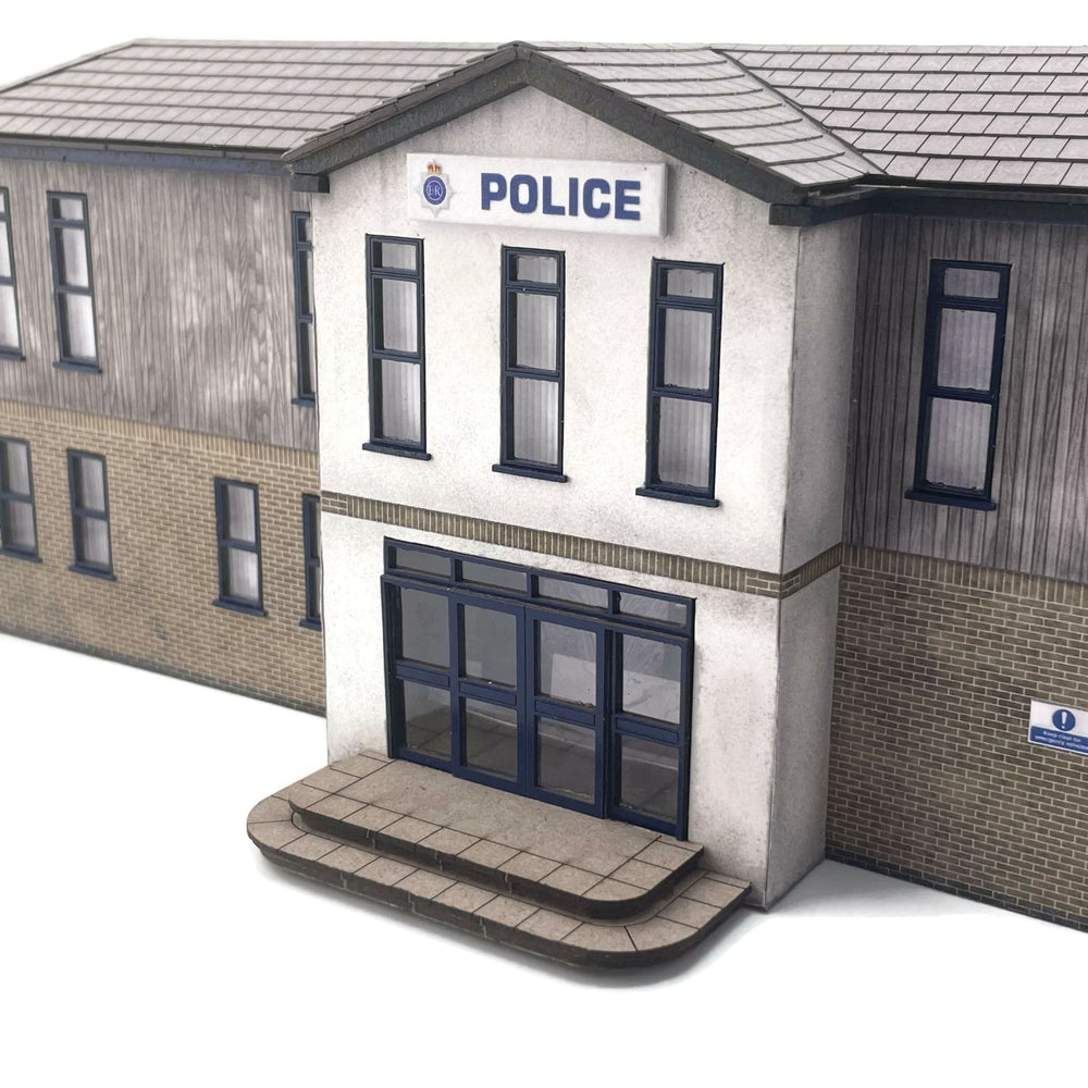 Scale Model Scenery KX109 Low Relief Police Station OO/HO Gauge