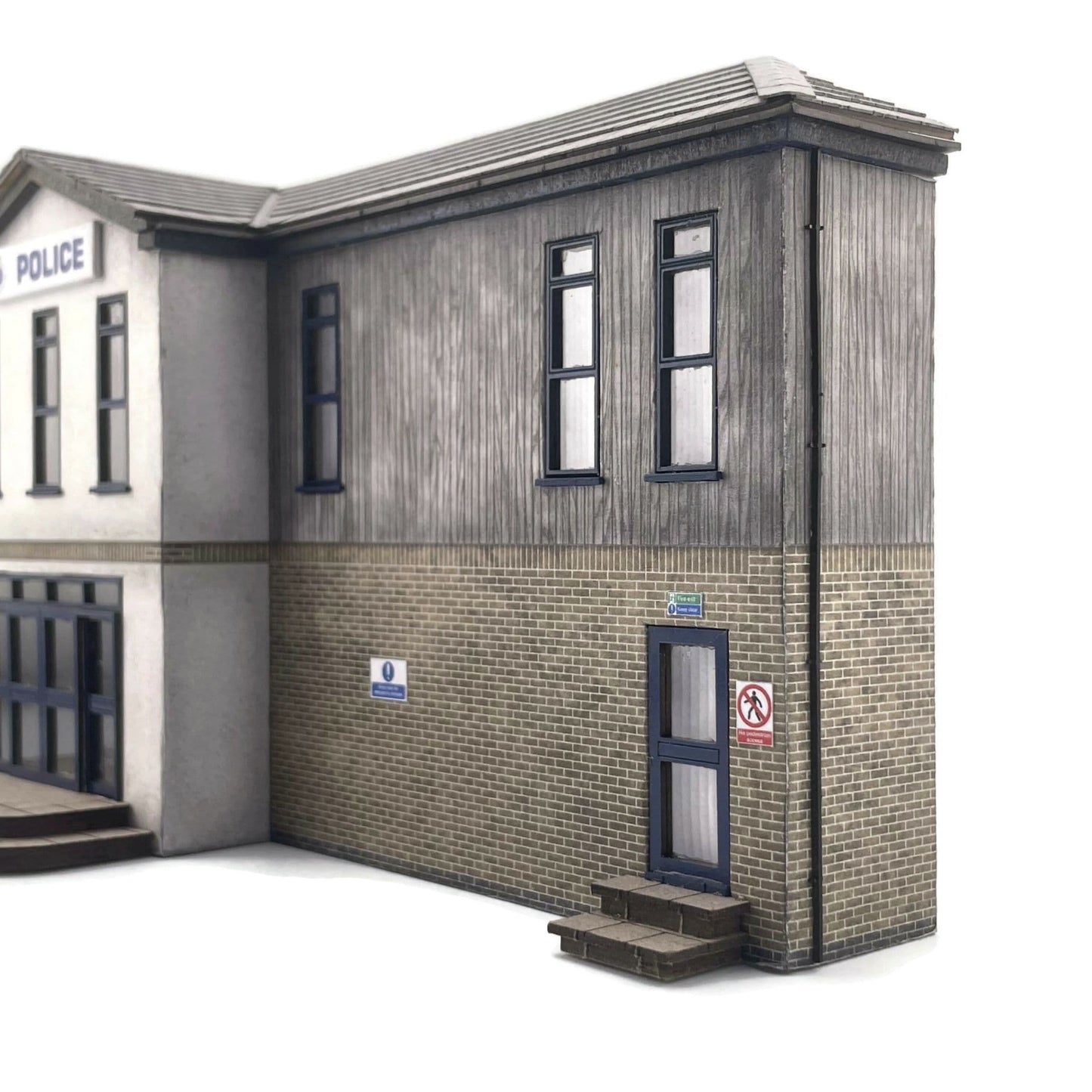 Scale Model Scenery KX109 Low Relief Police Station OO/HO Gauge