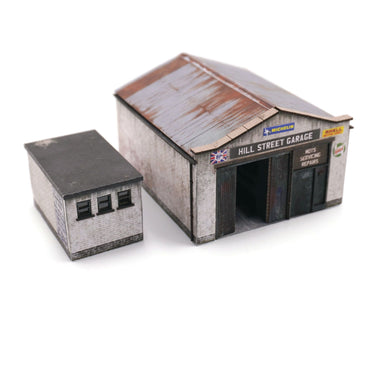 Scale Model Scenery KX112 Backstreet Garage OO/HO Gauge