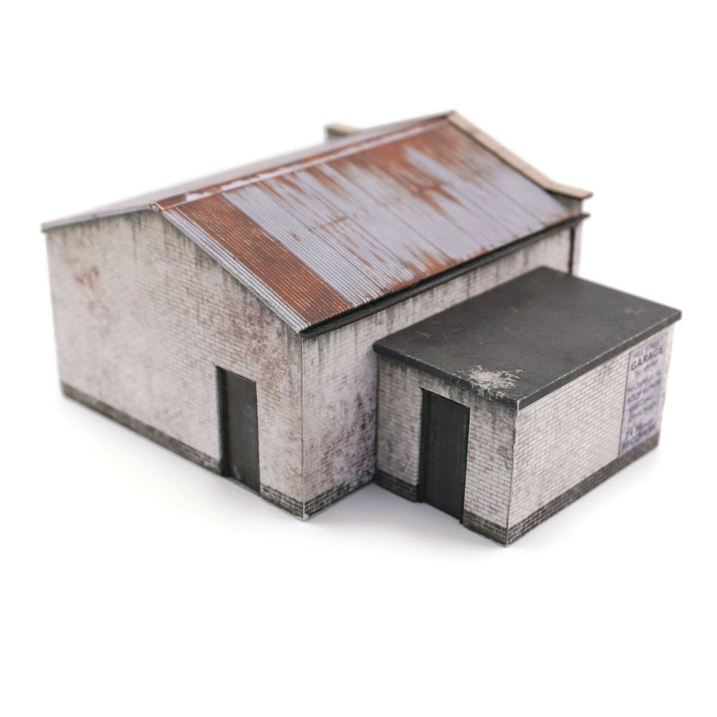 Scale Model Scenery KX112 Backstreet Garage OO/HO Gauge