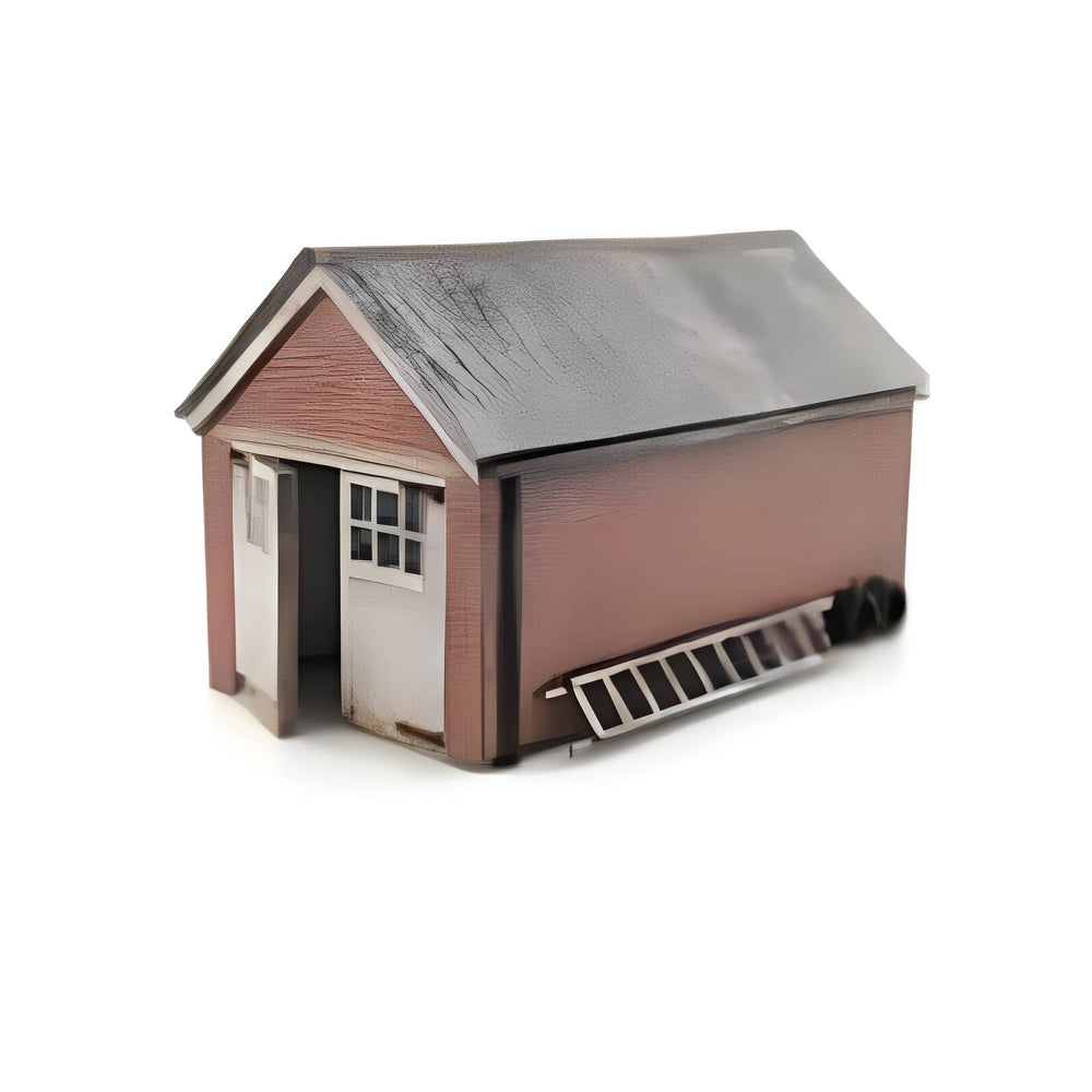 Scale Model Scenery KX117 1960's Domestic Garage OO/HO Gauge