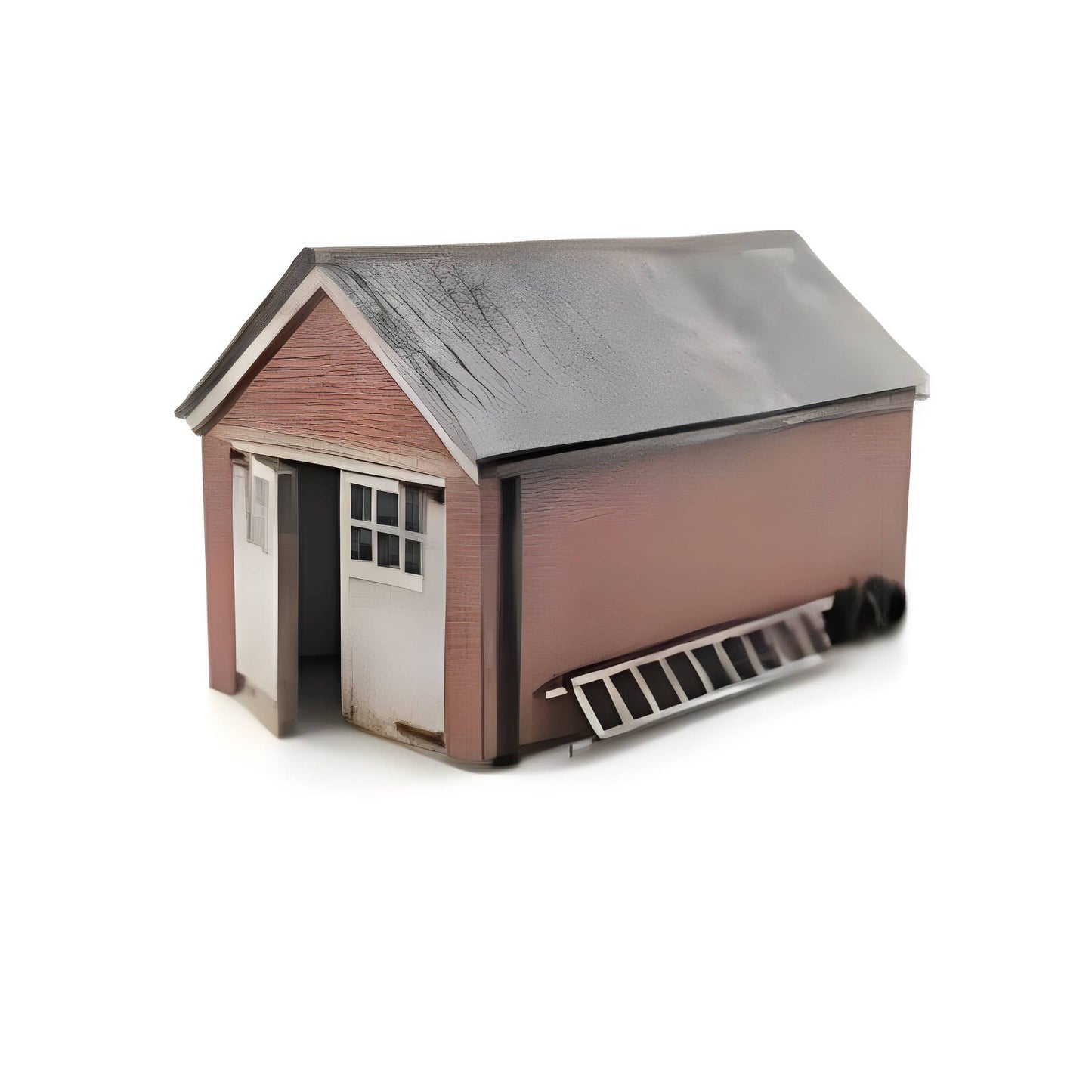 Scale Model Scenery KX117 1960's Domestic Garage OO/HO Gauge