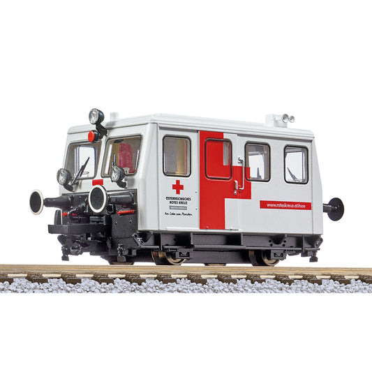 Liliput L133041 Motor Draisine ÖBB Österreichisches Rotes Kreuz White Ep.VI HO