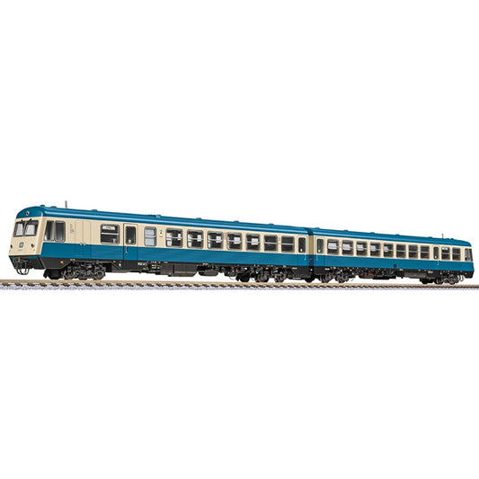 Liliput L133215 2-Unit Railcar Class 628 001-0/011-9, "Lindau" Scharfenberg HO