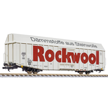 Liliput 235814 Large Volume Wagon Hbbks DB "Rockwool" Era V White (Medium Version) HO Gauge