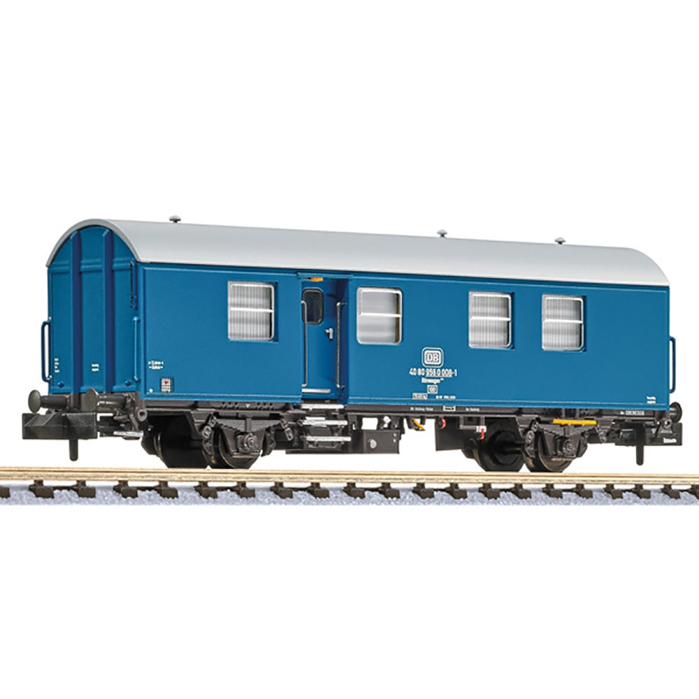 Liliput L265039 Rebuilt Railway Car "Bürowagen 412" Ocean Blue Era IV N Gauge