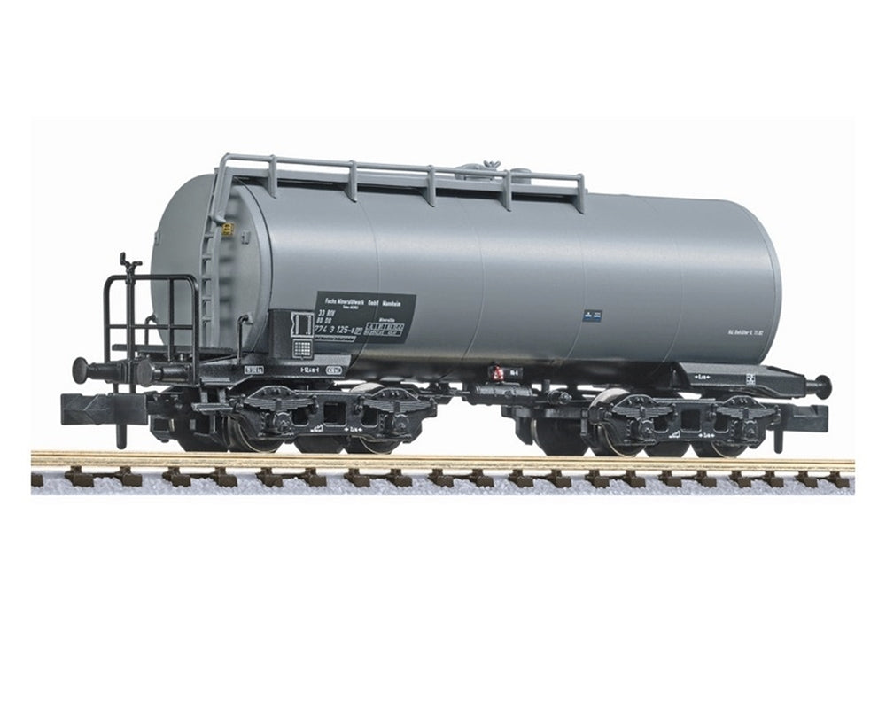 Liliput L265966 4-axle tank wagon, "Fuchs Mannheim", DB, era IV N Gauge