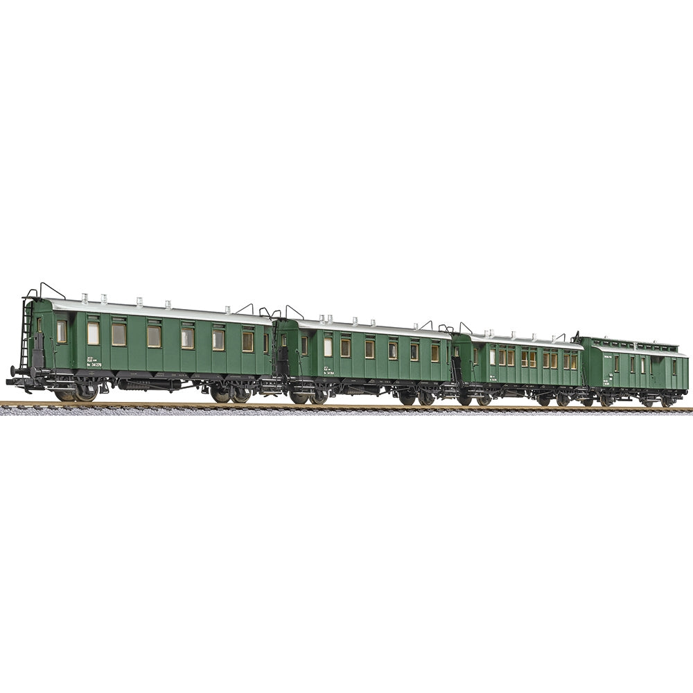 Liliput L330516 4-unit passenger coach set, ÖBB, era III HO Gauge