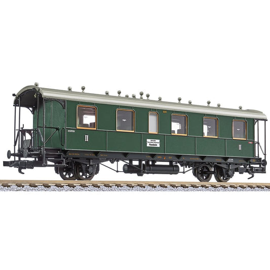 Liliput L334100 Passenger coach, 2nd Class, Bi 1229, Bad 12, era I HO Gauge