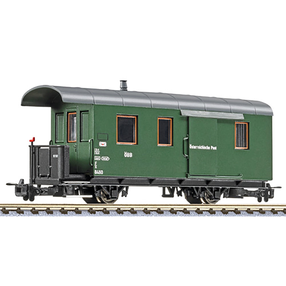 Liliput L344436 2-axle mail car, F/s 8460, Steyrtalbahn, era III-IV HO Gaugee