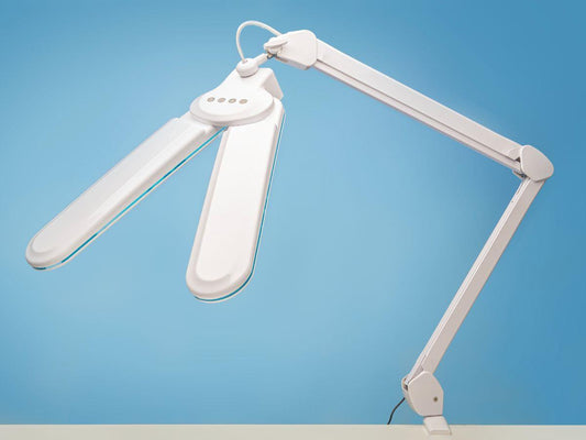 Lightcraft Double Headed LED Task Lamp LC8020LED
