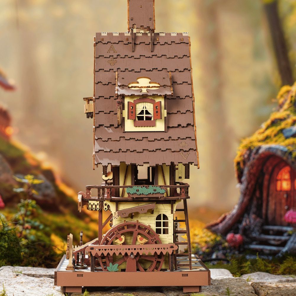 ROKR Cuckoo Clock Mechanical 3D Wooden Model LC901C 435pcs