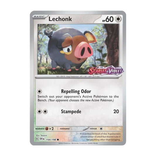 Pokemon TCG: Scarlet & Violet Lechonk Promo Card - NEW & SEALED