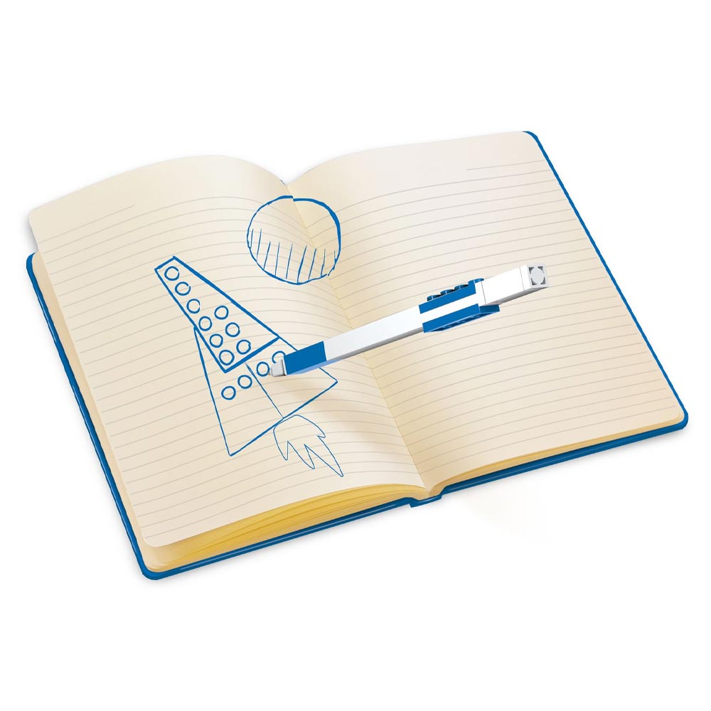 LEGO 52523 Journal - Imagine Brick 4x6 w/Blue Gel Pen