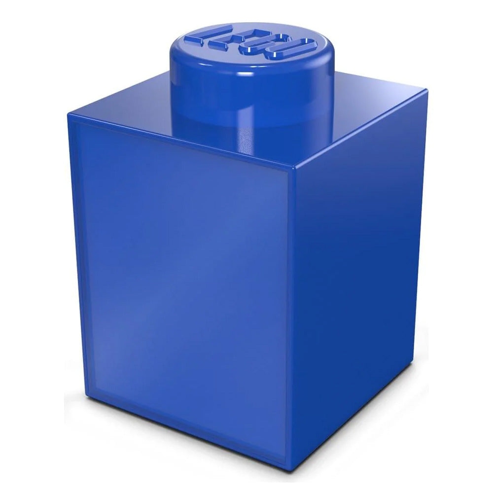 LEGO TIME Alarm Clock - Blue Brick by IQHK