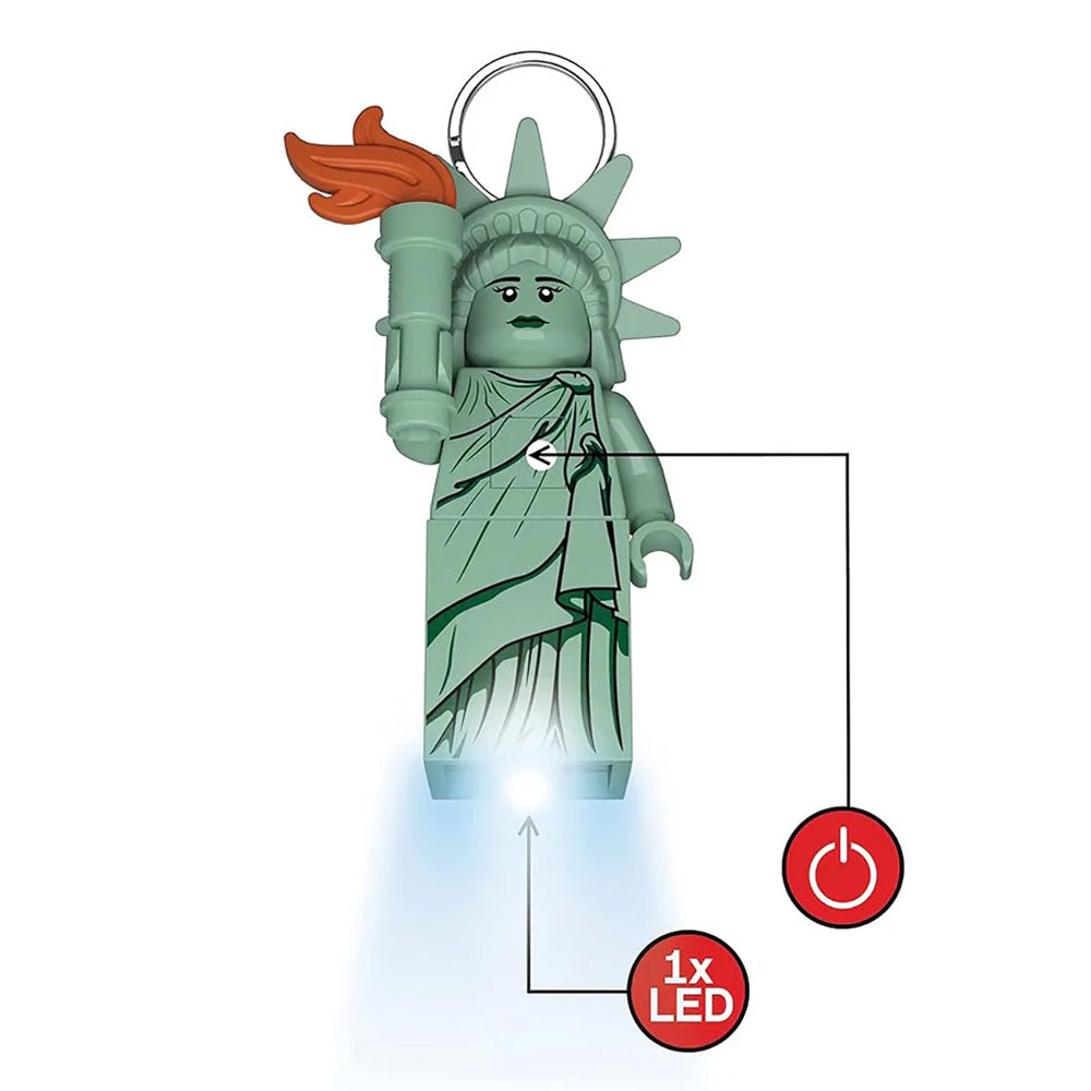 LEGO Keyring LED Light -  Statue of Liberty Figure KE158H