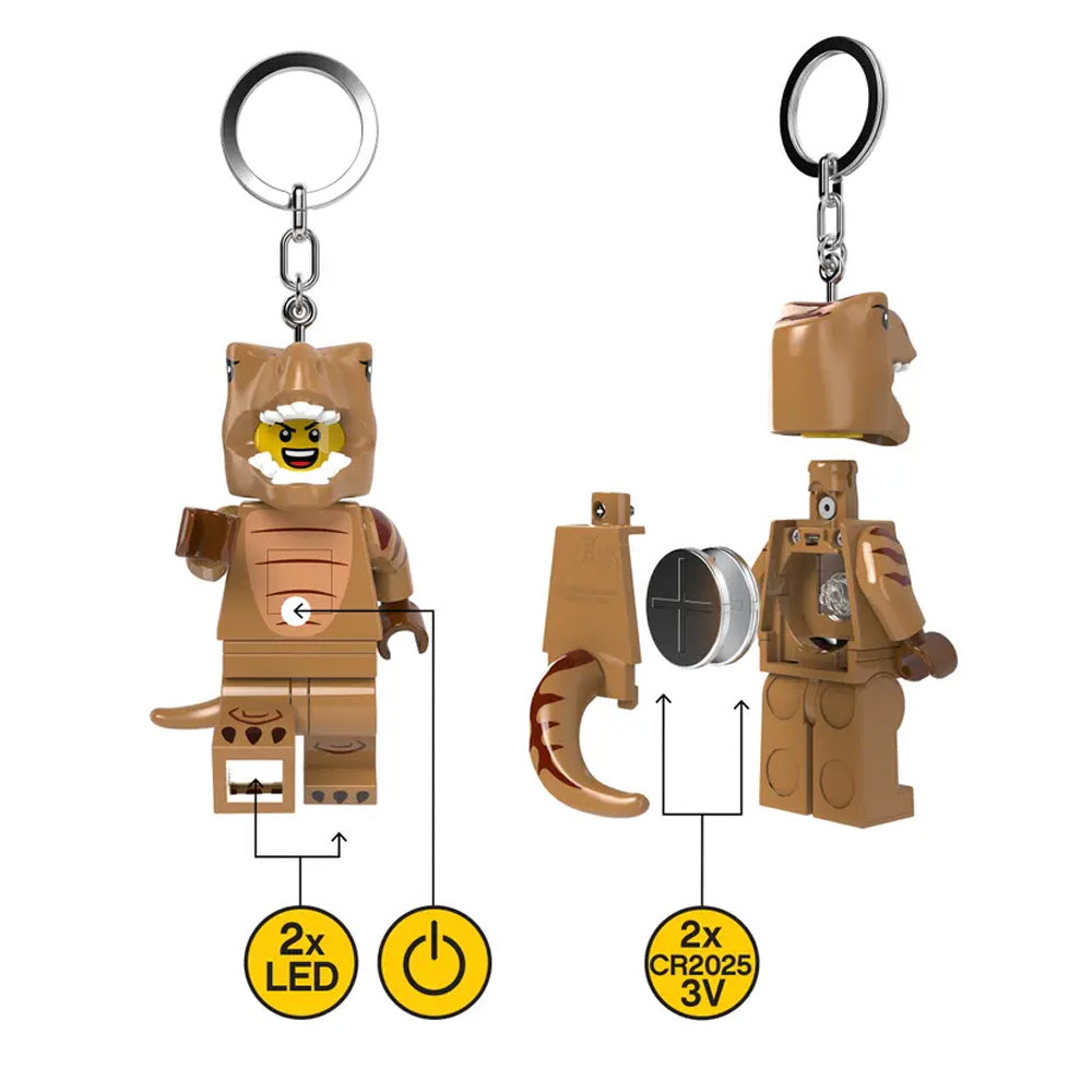 LEGO Keyring LED Light - T.Rex Costume Fan KE237H