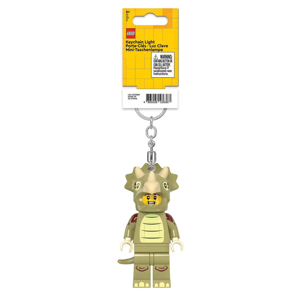 LEGO Keyring LED Light - Triceratops Costume Fan KE238H