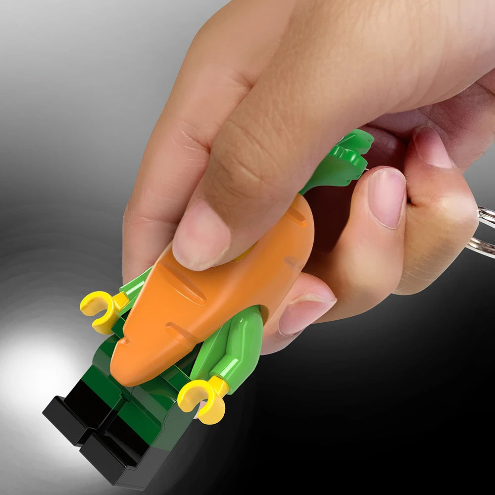 LEGO Keyring LED Light - Carrot Mascot Figure KE239H