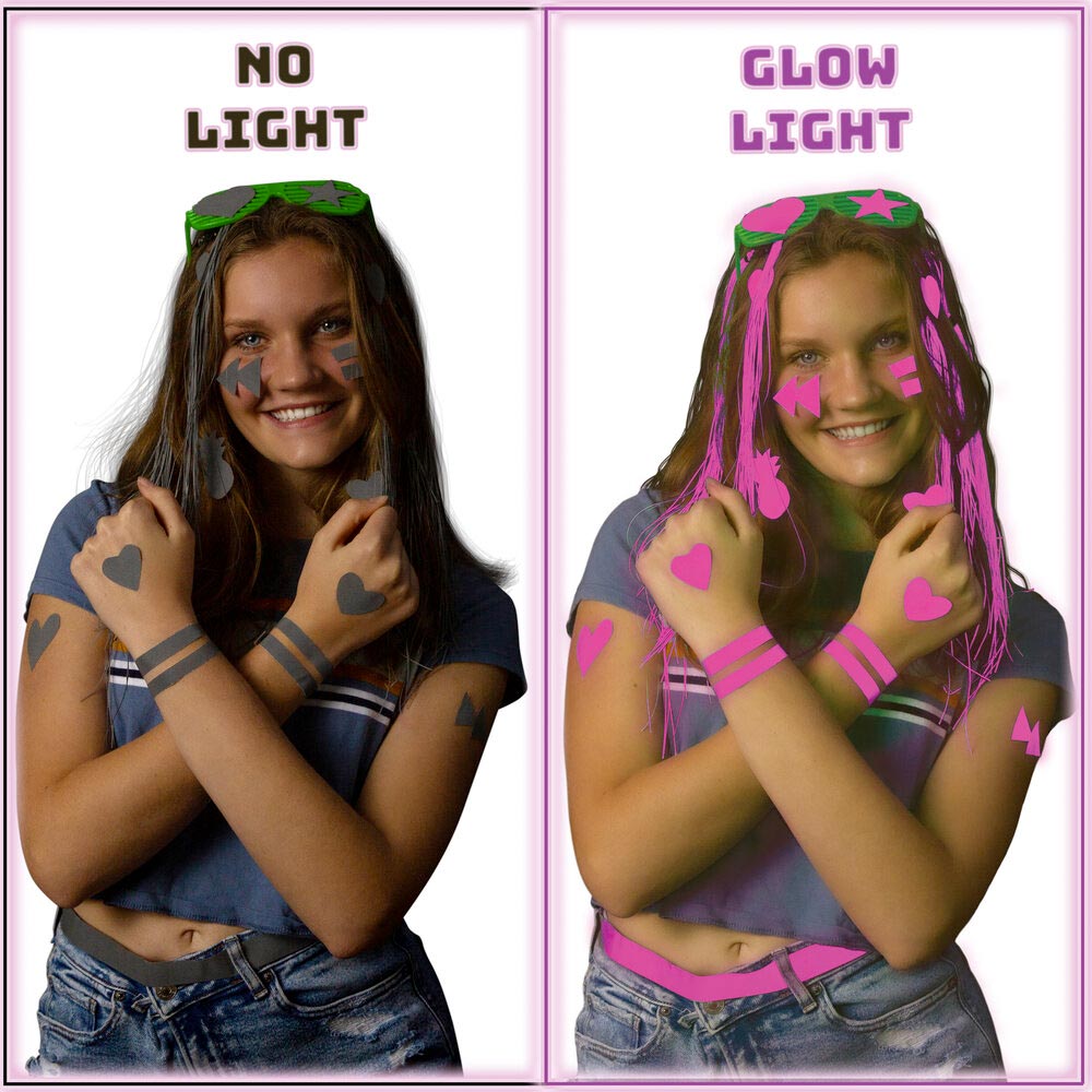 Let's Glow Studio LET00000 Customizable Reflective Fashion Accessories Age 8+