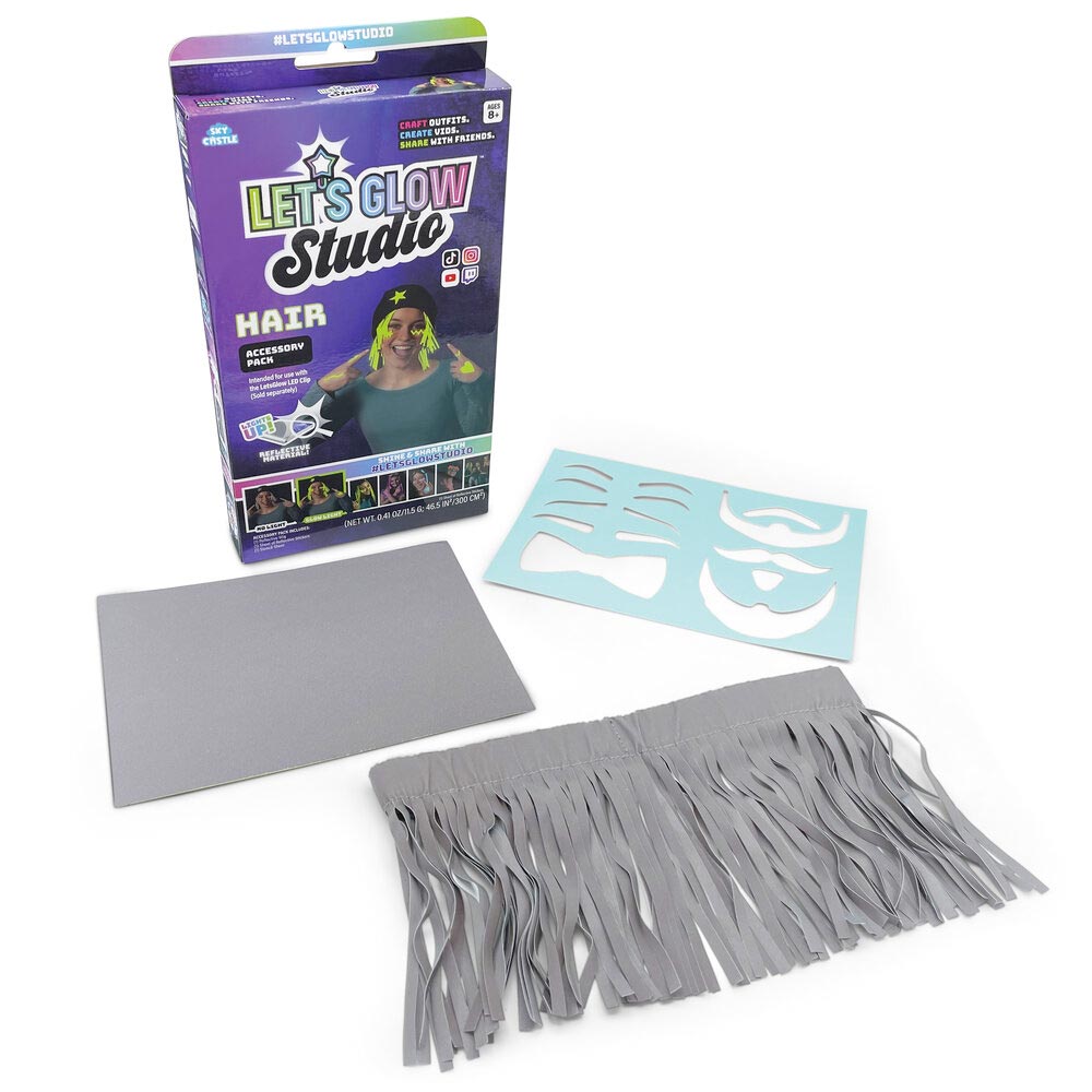 Let's Glow Studio LET01210 Hair Accessories Pack Age 8+
