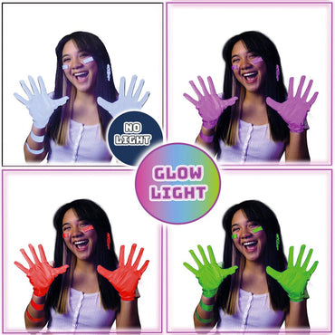 Let's Glow Studio LET01310 Gloves Accessory Pack Age 8+