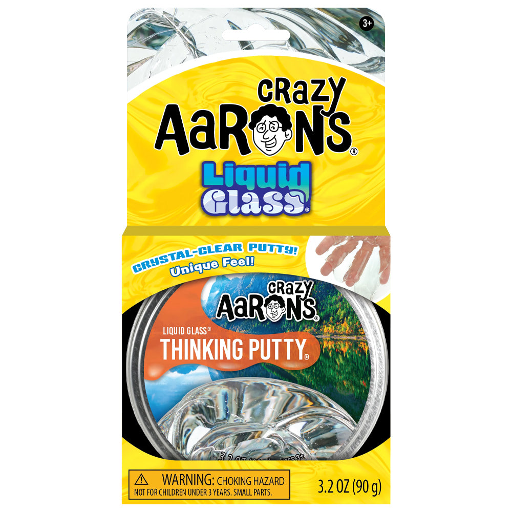 Crazy Aaron's Liquid Glass Thinking Foam Stretch Toy LG020-LB