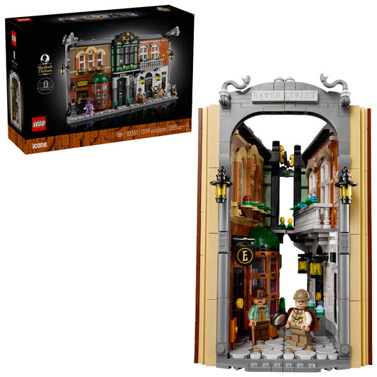 LEGO 10351 Sherlock Holmes: Book Nook Age 18+ 1359pcs
