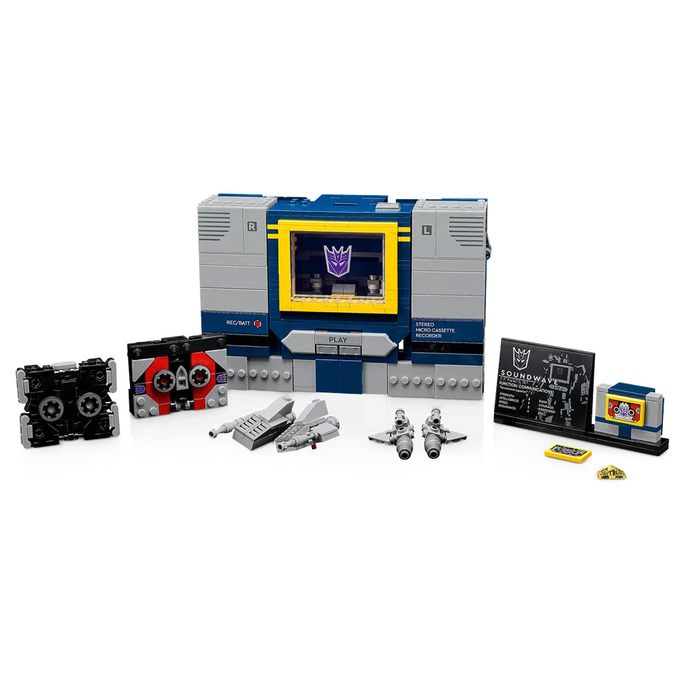 LEGO Icons 10358 Transformers: Soundwave Age 18+ 1505pcs