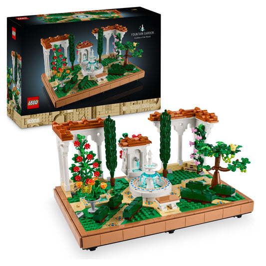 LEGO Icons 10359 Fountain Garden Age 18+ 1302pcs