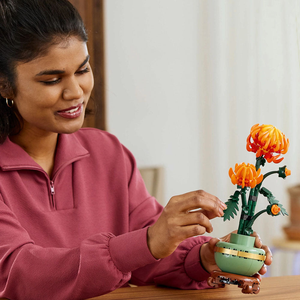 LEGO Botanicals 10368 Chrysanthemum Age 18+ 278pcs – Jadlam Toys & Models